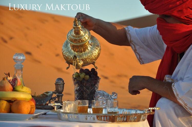 Luxury Maktoub Hotell Merzouga Eksteriør bilde